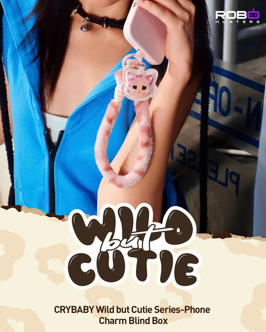 CRYBABY Wild but Cutie Series-Phone Charm Blind Box