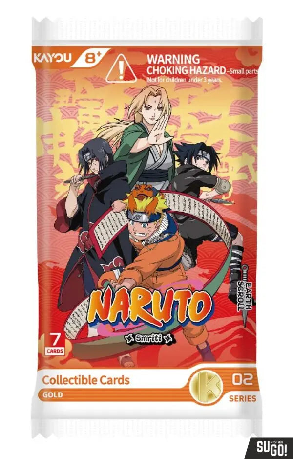 NARUTO - SMRITI COLLECTIBLE CARDS - EARTH SCROLL PACK