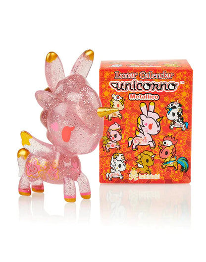 Tokidoki Lunar Calendar Unicorno Metallico Blind Box